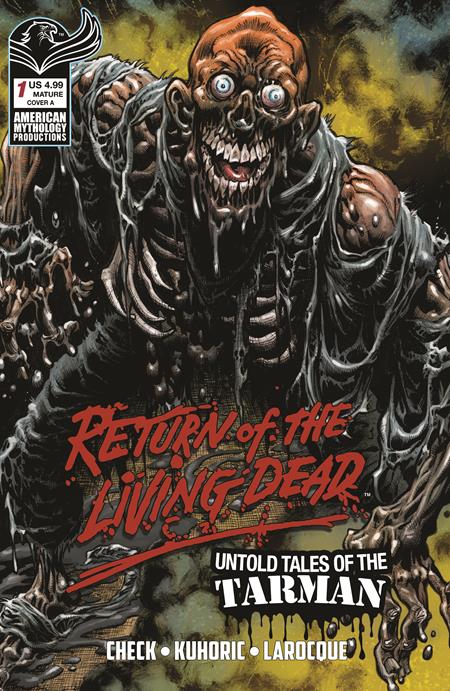 06/10/2026 RETURN LIVING DEAD UNTOLD TALES OF TARMAN #1 CVR A KYLE HOTZ (MR) Previously Solicted Thru Diamond PRANA PUBLISHERS