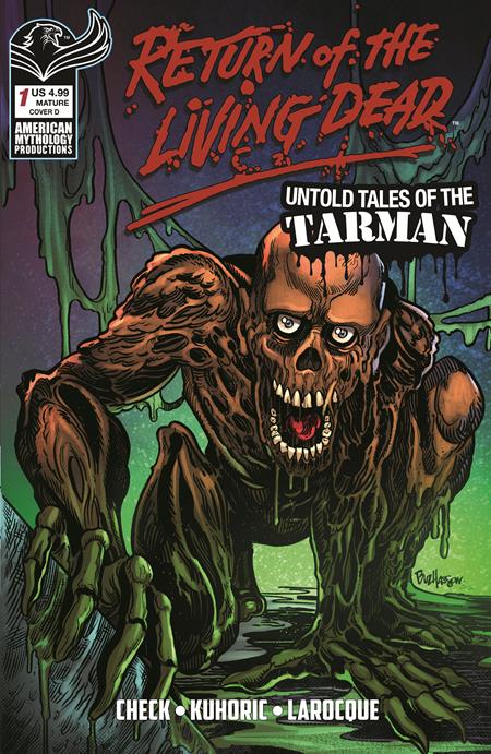 06/10/2026 RETURN LIVING DEAD UNTOLD TALES OF TARMAN #1 CVR D BUZ HASSON VAR (MR) Previously Solicted Thru Dia PRANA PUBLISHERS
