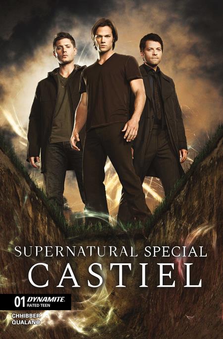 06/03/2026 SUPERNATURAL SPECIAL CASTIEL #1 (ONE SHOT) CVR B PHOTO DEAN SAM CASTIEL VAR DYNAMITE ENTERTAINMENT