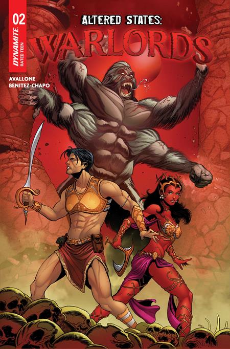 07/08/2026 ALTERED STATES WARLORDS #2 CVR C MARIANO BENITEZ CHAPO VAR DYNAMITE ENTERTAINMENT