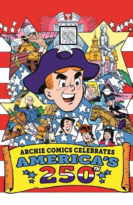 07/08/2026 ARCHIE COMICS CELEBRATES AMERICAS 250TH (ONE SHOT) CVR E STAN GOLDBERG LIFE WITH ARCHIE RETRO FOIL F ARCHIE COMICS PUBLICATIONS