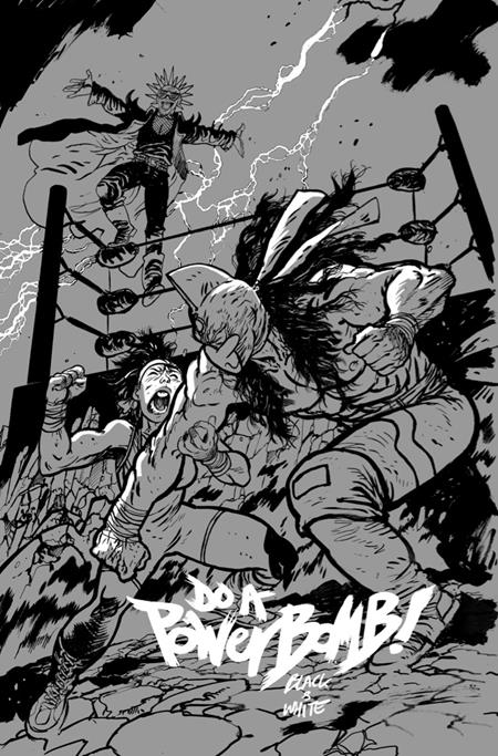 07/08/2026 DO A POWERBOMB BLACK AND WHITE #1 (OF 3) CVR C DANIEL WARREN JOHNSON VAR IMAGE COMICS