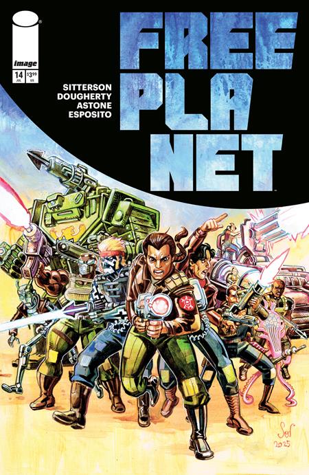 07/08/2026 FREE PLANET #14 CVR A JED DOUGHERTY IMAGE COMICS