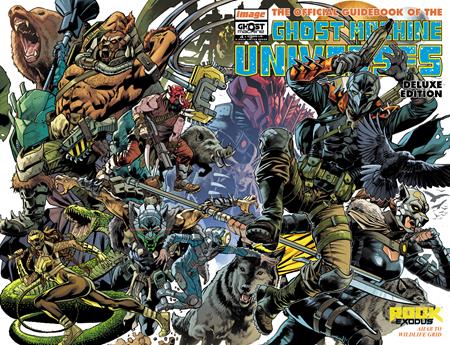 07/01/2026 GHOST MACHINE THE OFFICIAL GUIDEBOOK #4 (OF 5) CVR B BRYAN HITCH & BRAD ANDERSON WRAPAROUND VAR IMAGE COMICS