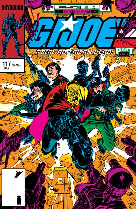 07/22/2026 GI JOE A REAL AMERICAN HERO #117 HAMA FILES EDITION CVR C MICHAEL GOLDEN FOIL VAR IMAGE COMICS