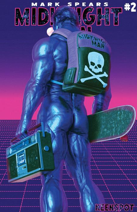 07/29/2026 MARK SPEARS MIDKNIGHT MAN #2 CVR E MARK SPEARS ELECTRIC BLUE VAR EX POSSE HOLDINGS