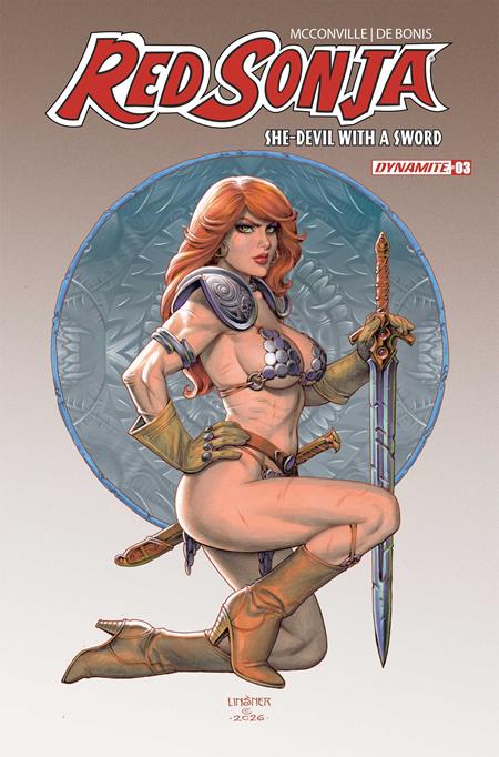 07/01/2026 RED SONJA SHE DEVIL WITH A SWORD #3 CVR C JOSEPH MICHAEL LINSNER VAR DYNAMITE ENTERTAINMENT