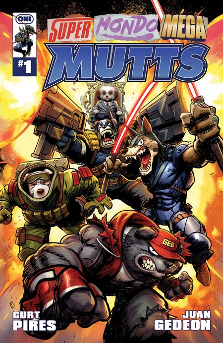 07/15/2026 SUPER MONDO MEGA MUTTS #1 (OF 4) CVR A JUAN GEDEON ONI PRESS