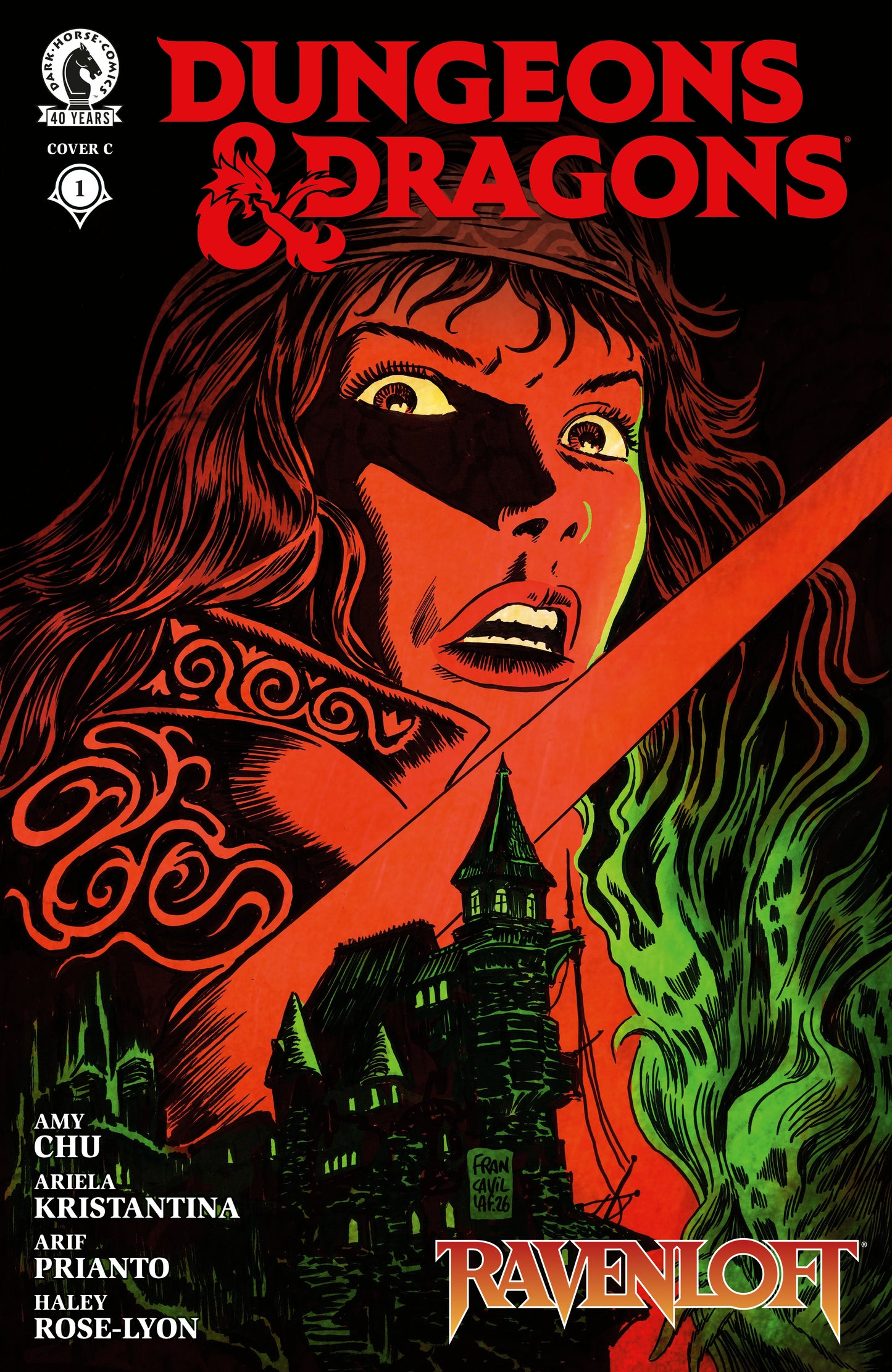 08/19/2026 Dungeons & Dragons: Ravenloft #1 (CVR C) (Francesco Francavilla) DARK HORSE COMICS