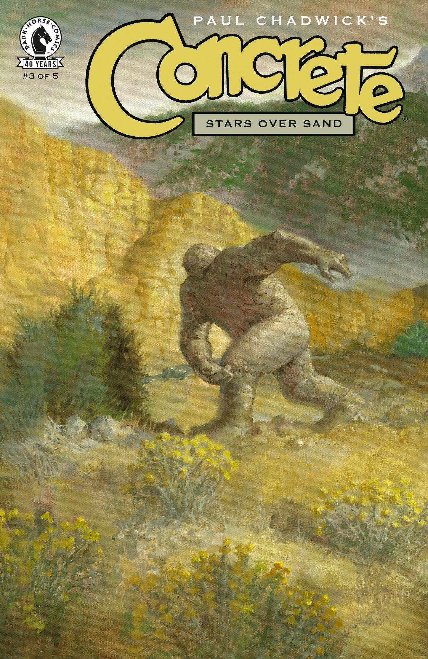 08/26/2026 Concrete: Stars Over Sand #3 (CVR A) (Paul Chadwick) DARK HORSE COMICS