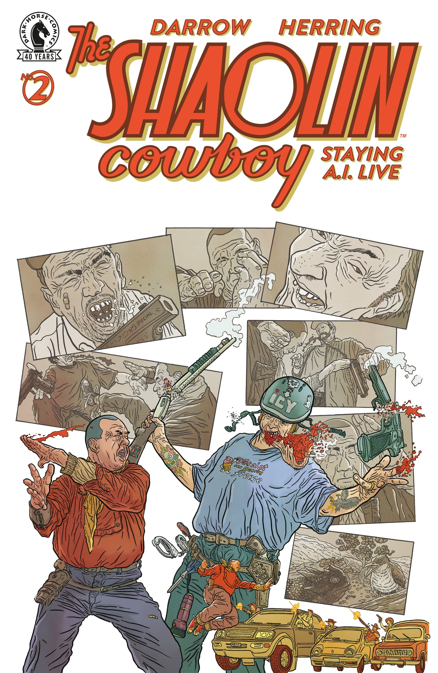 08/12/2026 Shaolin Cowboy: Staying A.I.Live #2 (CVR A) (Geof Darrow) DARK HORSE COMICS