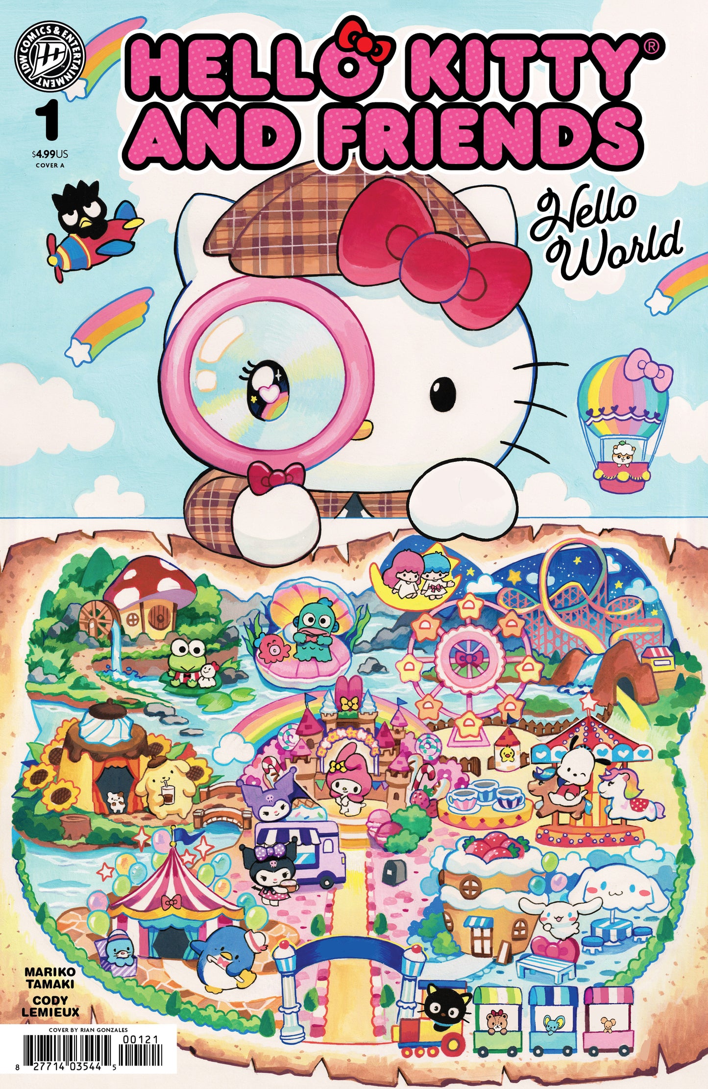 08/12/2026 Hello Kitty and Friends: Hello World! #1 Variant B (Gonzales) IDW PUBLISHING
