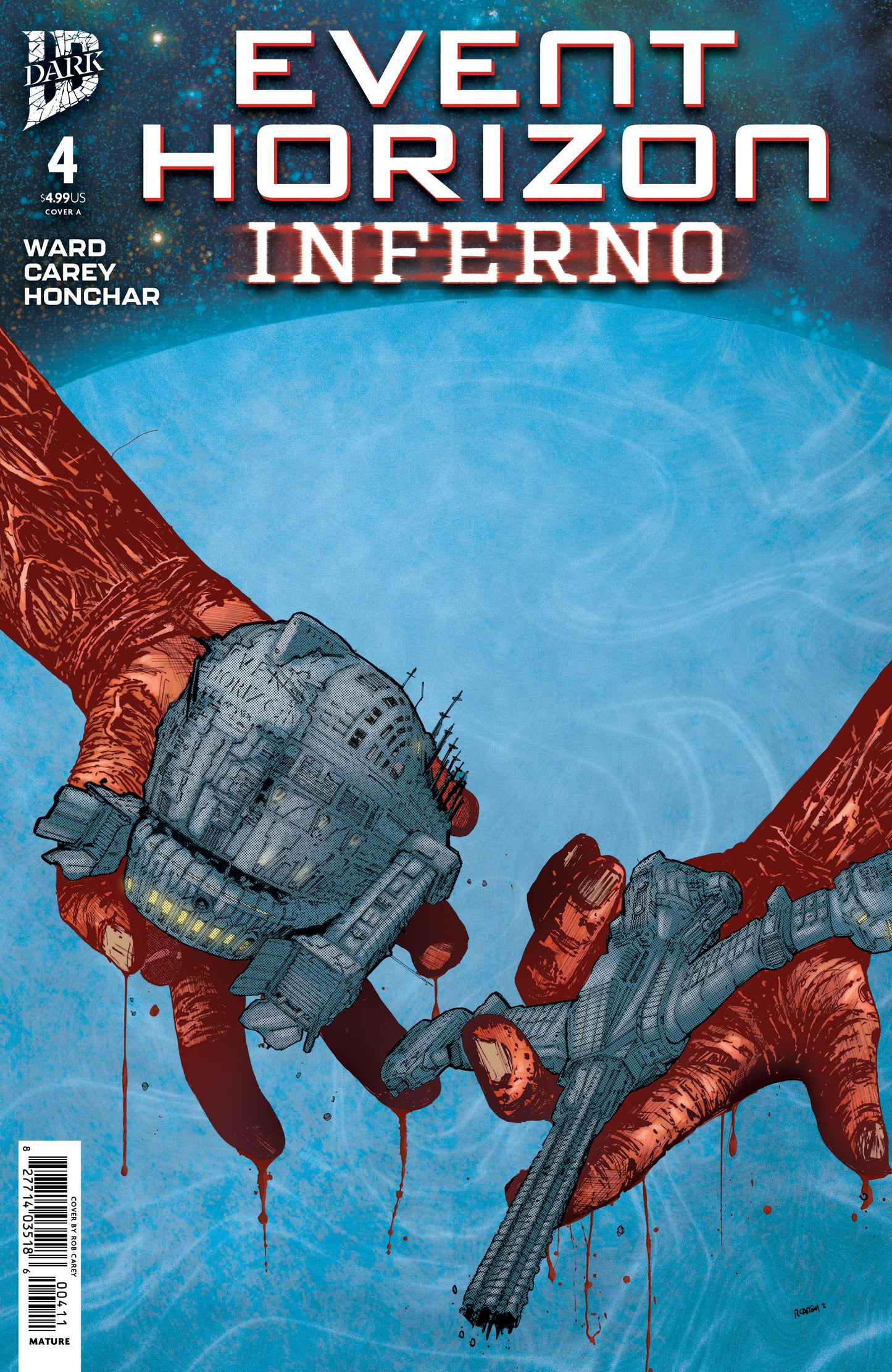 08/05/2026 Event Horizon: Inferno #4 Cover A (Carey) IDW PUBLISHING
