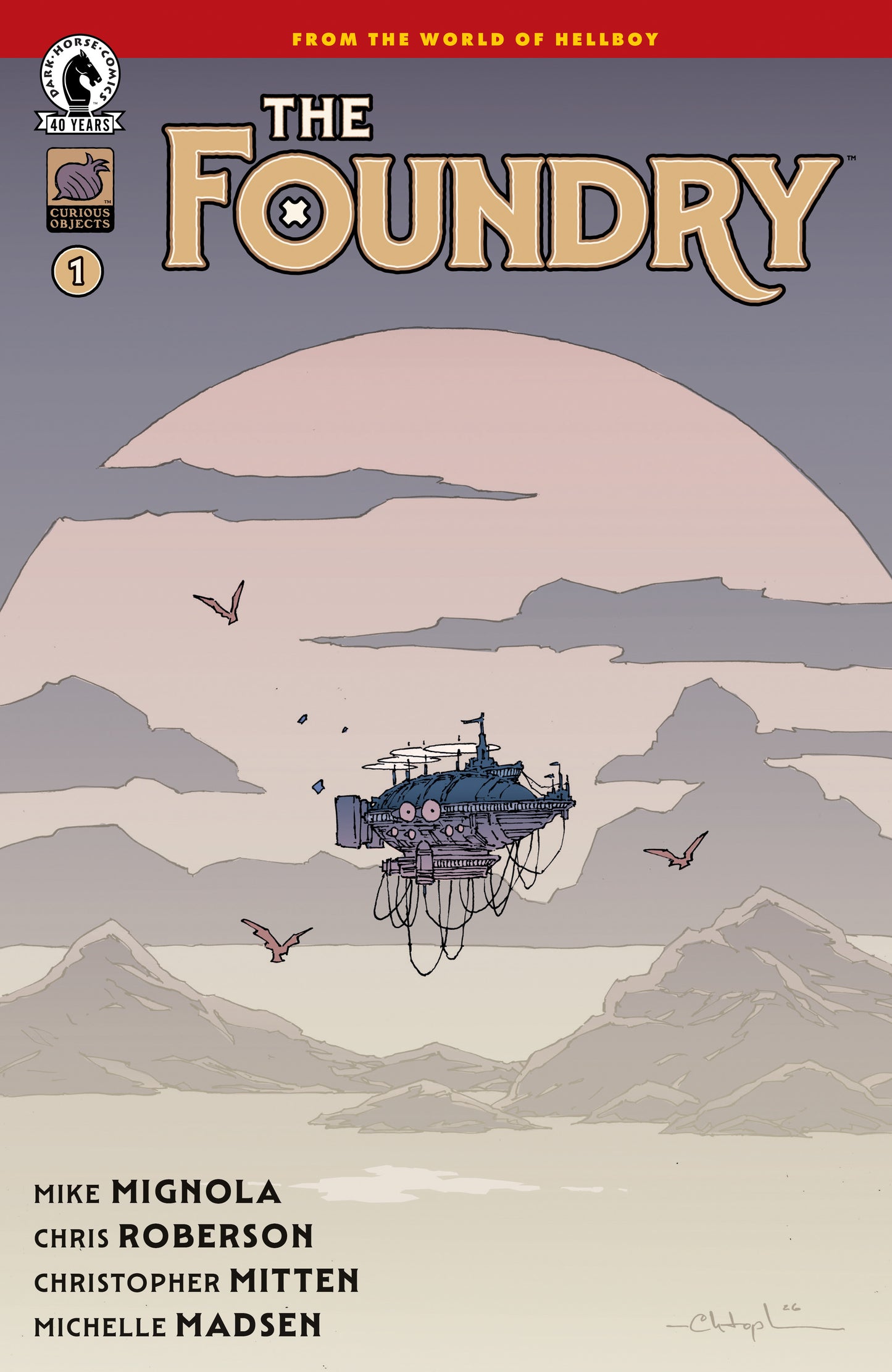 08/12/2026 The Foundry #1 (CVR A) (Christopher Mitten) DARK HORSE COMICS