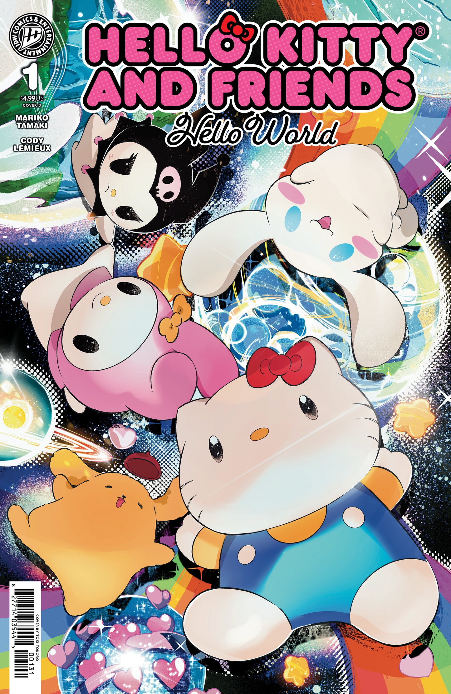 08/12/2026 Hello Kitty and Friends: Hello World! #1 Variant D (Tokitokoro) IDW PUBLISHING