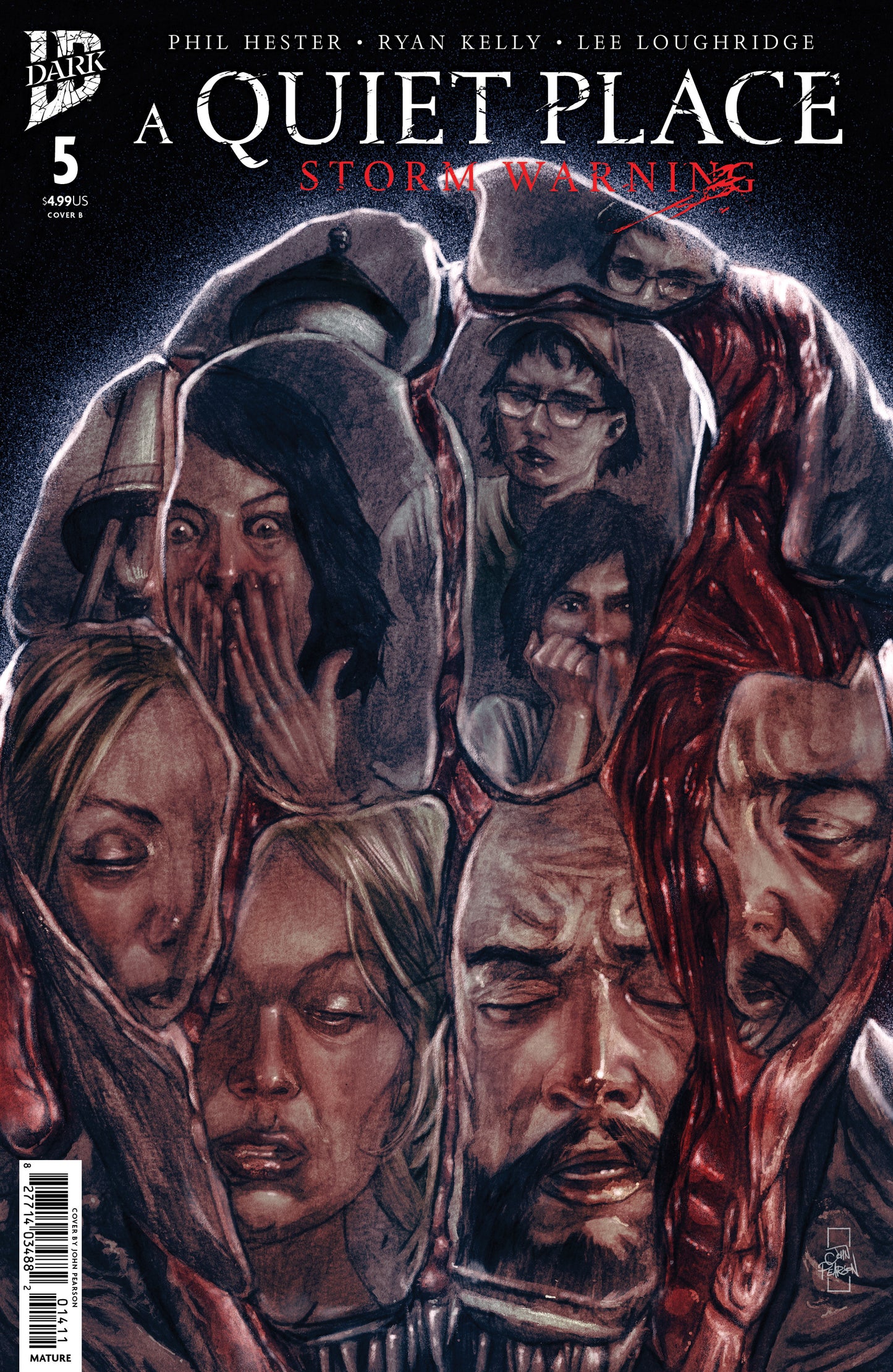 07/22/2026 A Quiet Place: Storm Warning #5 Variant B (Pearson) IDW PUBLISHING