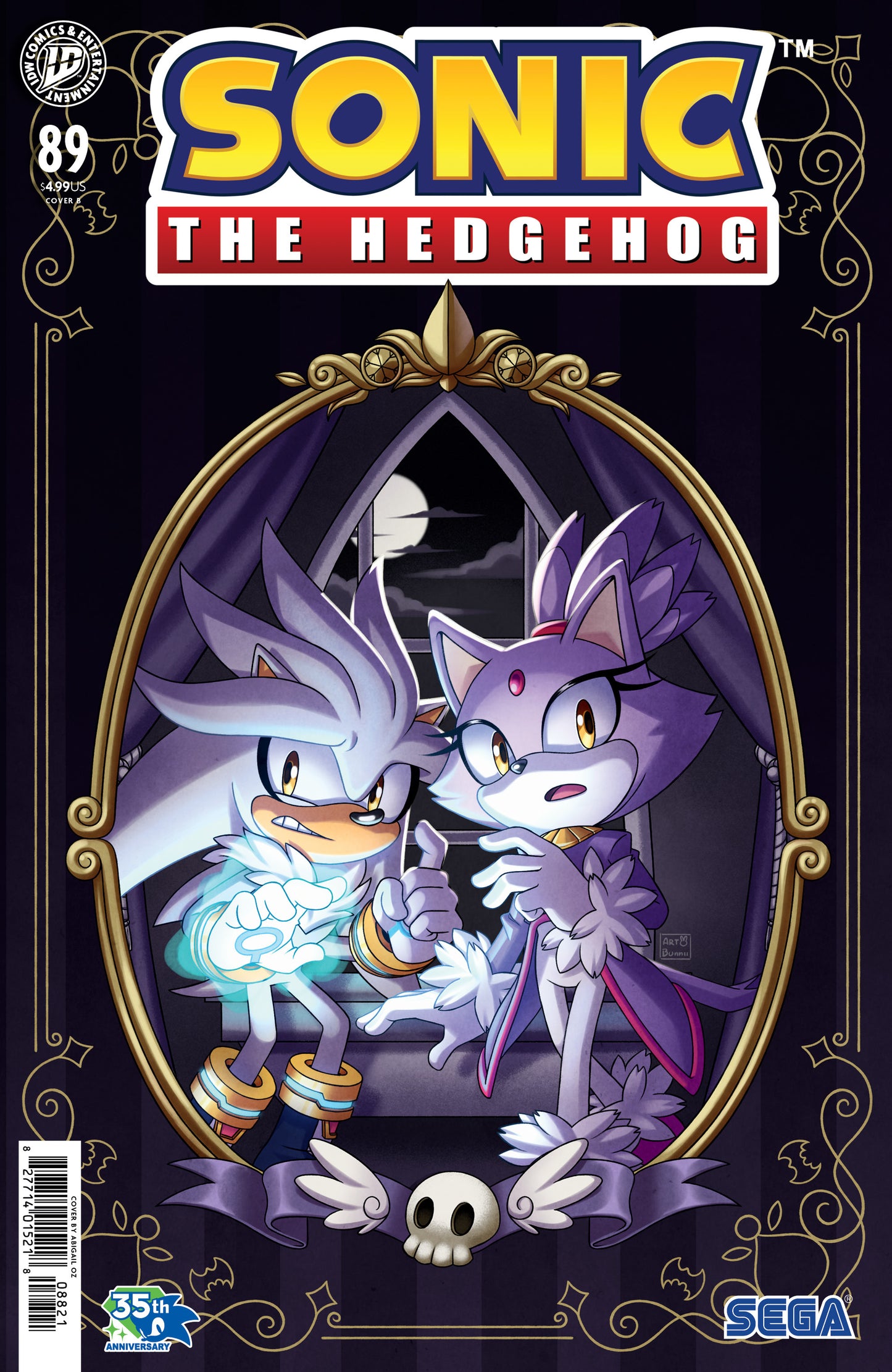 08/05/2026 Sonic the Hedgehog #89 Variant B (Oz) IDW PUBLISHING