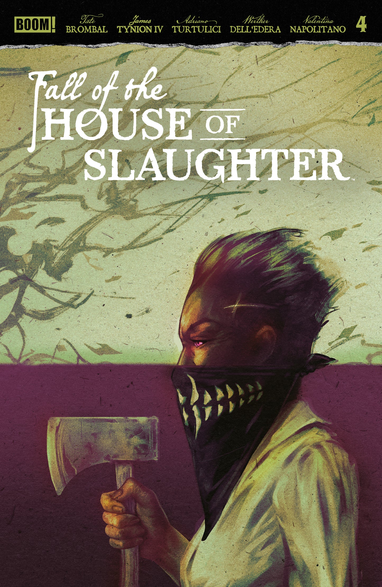 08/19/2026 Fall of the House of Slaughter #4 A Main (Dressed, Connelly) BOOM ENTERTAINMENT