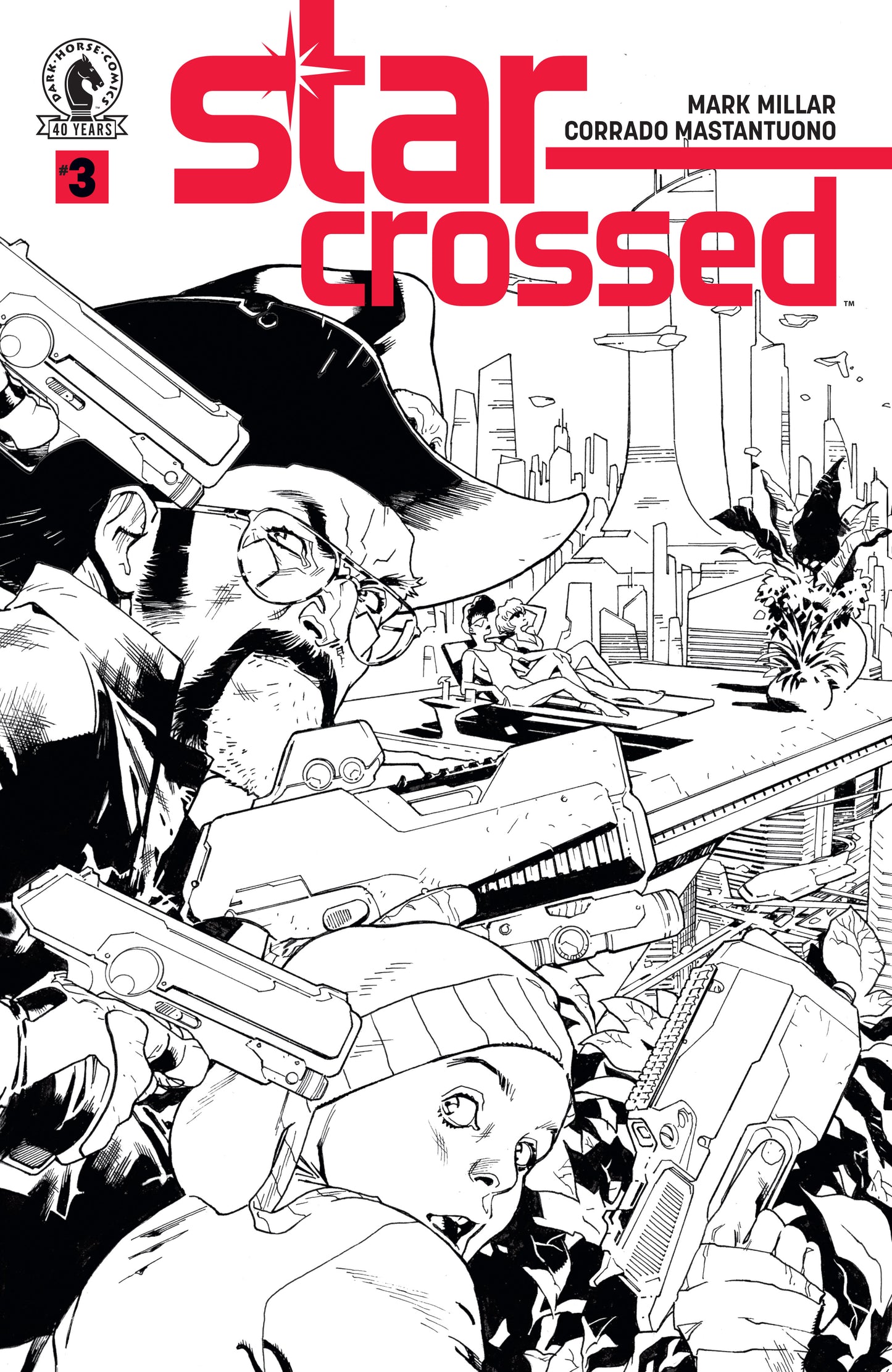 09/23/2026 Star-Crossed #3 (CVR B) (B&W) (Stuart Immonen) DARK HORSE COMICS