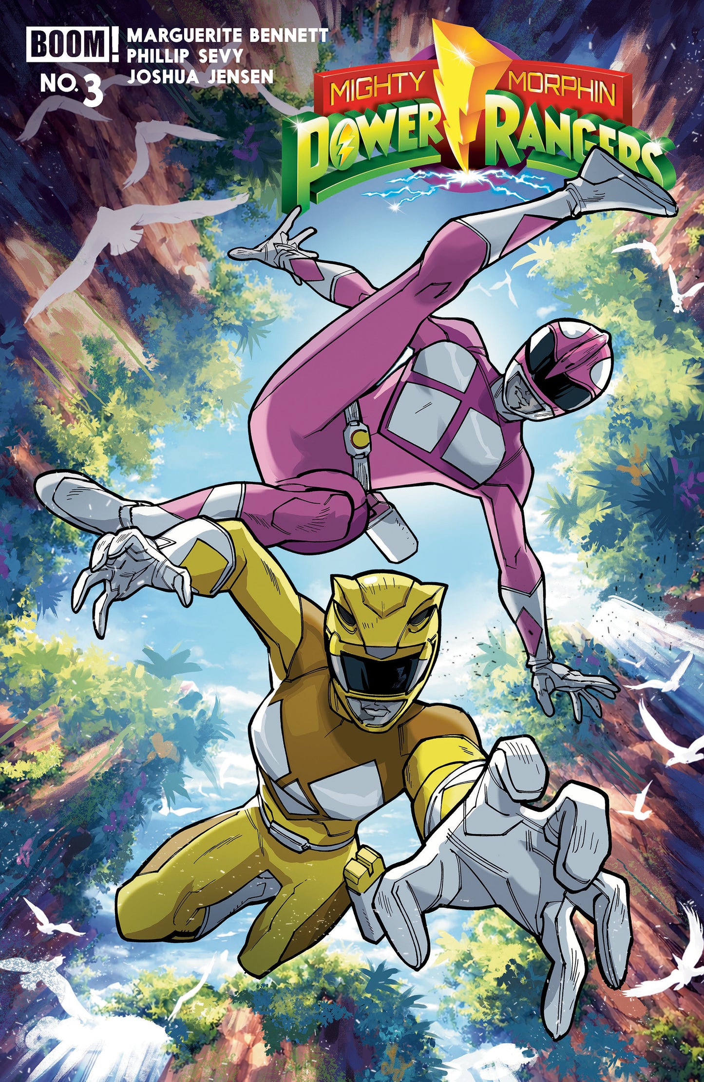 08/26/2026 Mighty Morphin Power Rangers (2026) #3 A Main (Dressed, Balám) BOOM ENTERTAINMENT