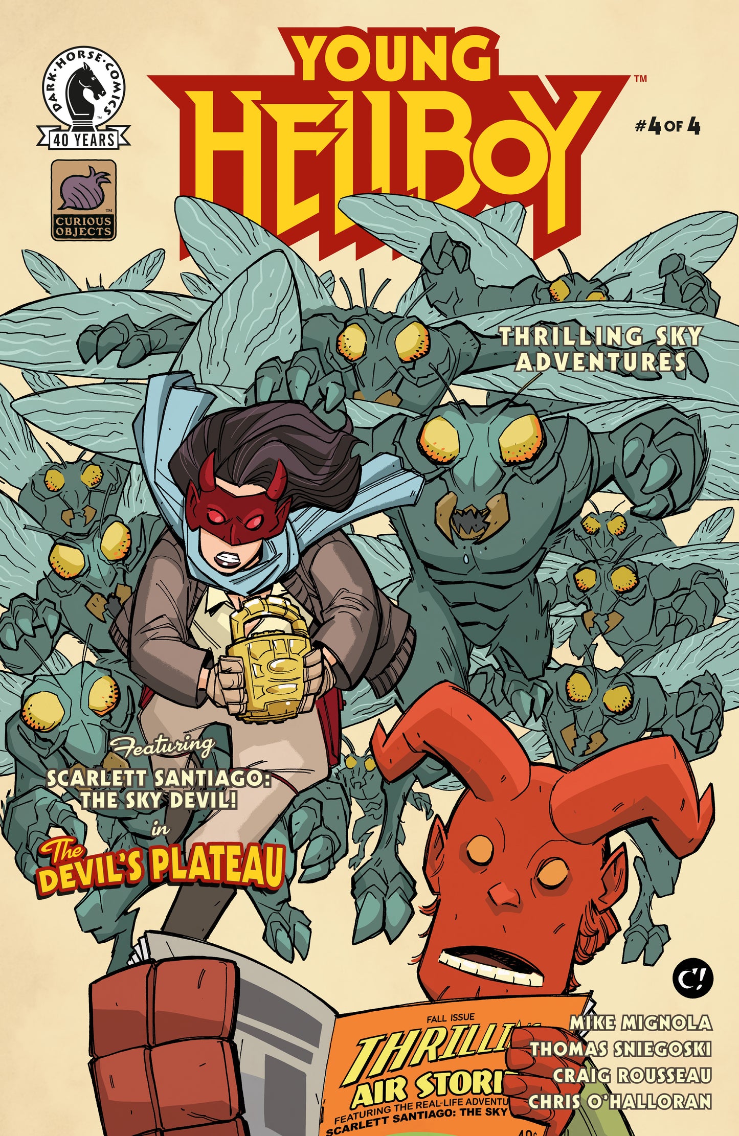 09/16/2026 Young Hellboy: Thrilling Sky Adventures #4 (CVR A) (Craig Rousseau) DARK HORSE COMICS