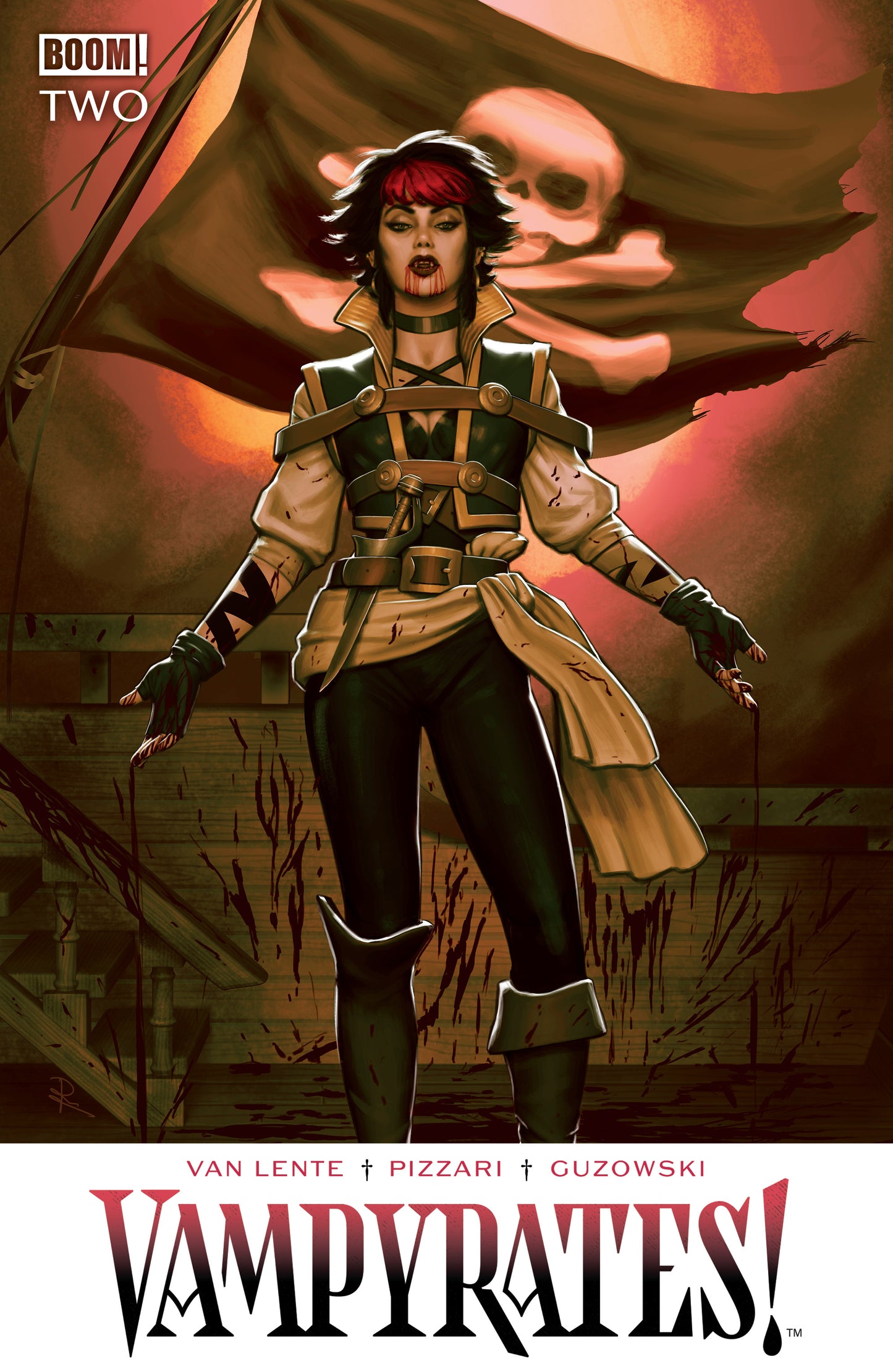 08/19/2026 Vampyrates! #2 B Variant (Dressed, Puebla) BOOM ENTERTAINMENT