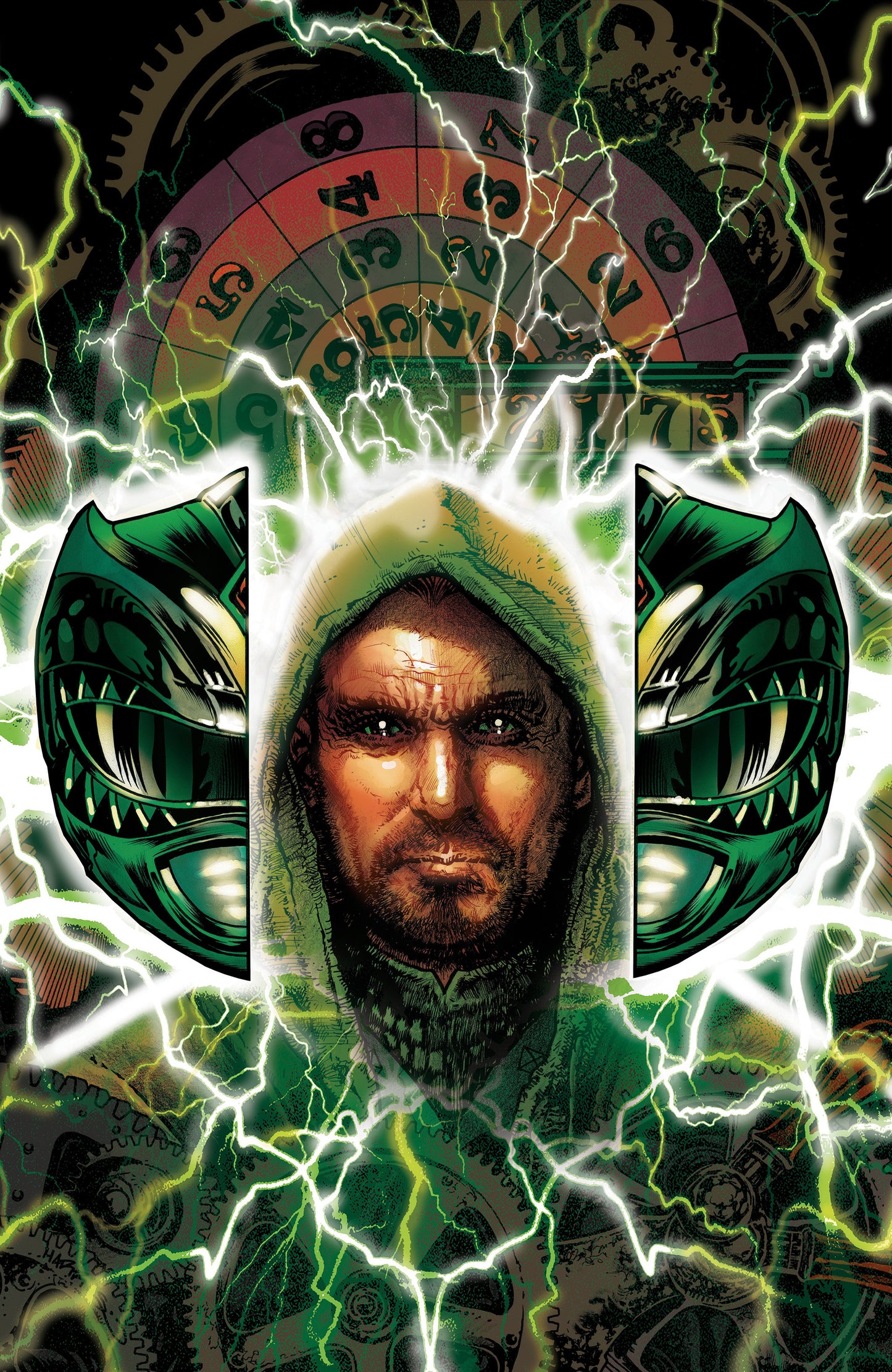 08/05/2026 Power Rangers Green #1 F Foil Variant (Full Art, Foil, Harris) BOOM ENTERTAINMENT