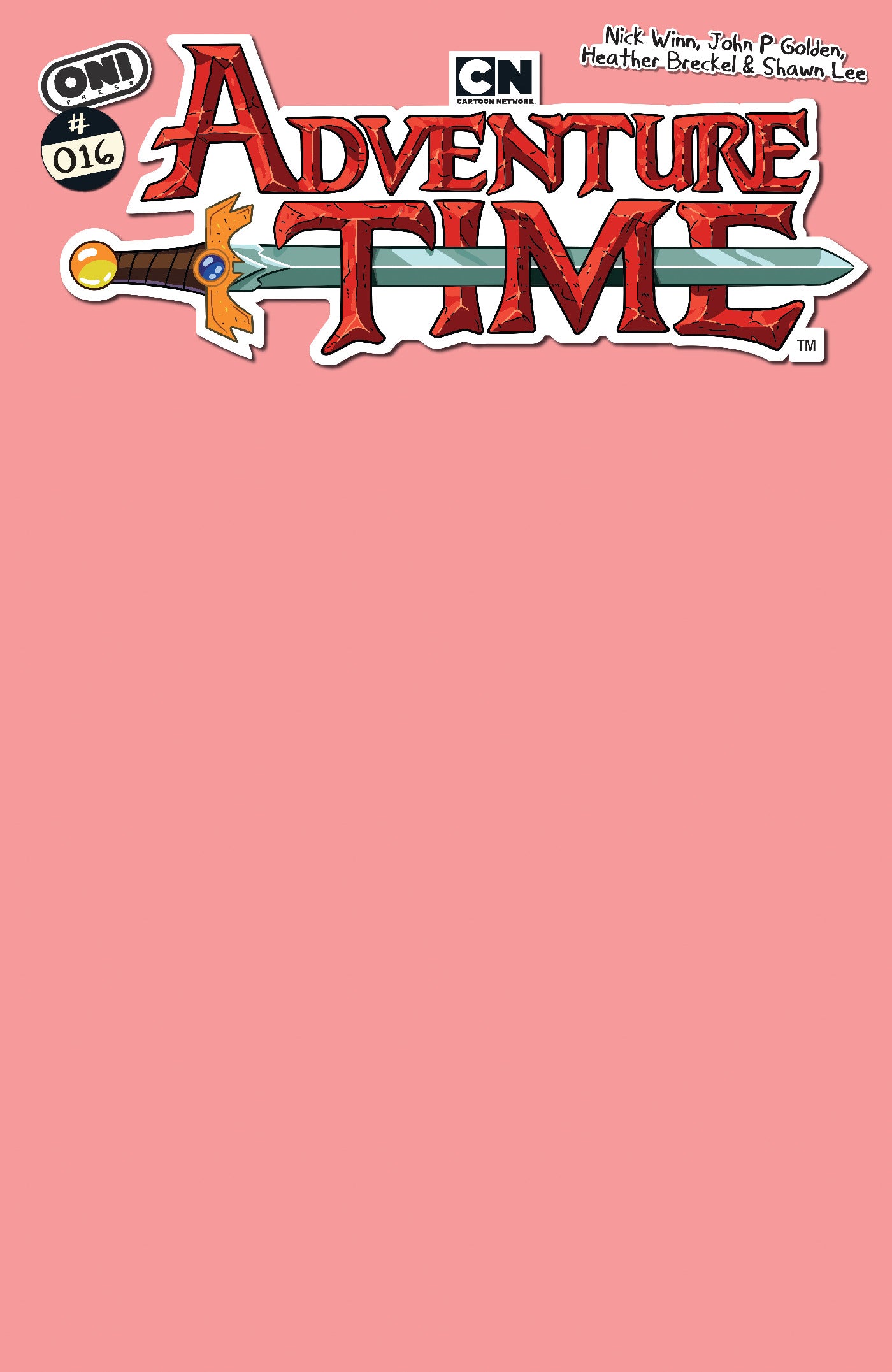 08/19/2026 ADVENTURE TIME (2025) #16 CVR C BLANK SKETCH VAR ONI PRESS