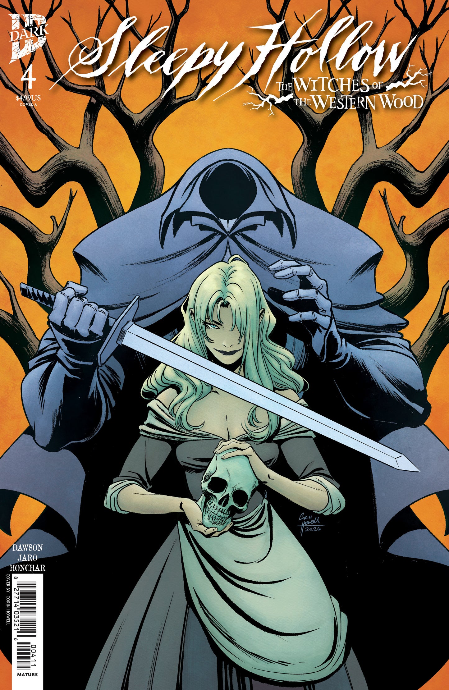 08/19/2026 Sleepy Hollow: The Witches of the Western Wood #4 Cover A (Howell) IDW PUBLISHING