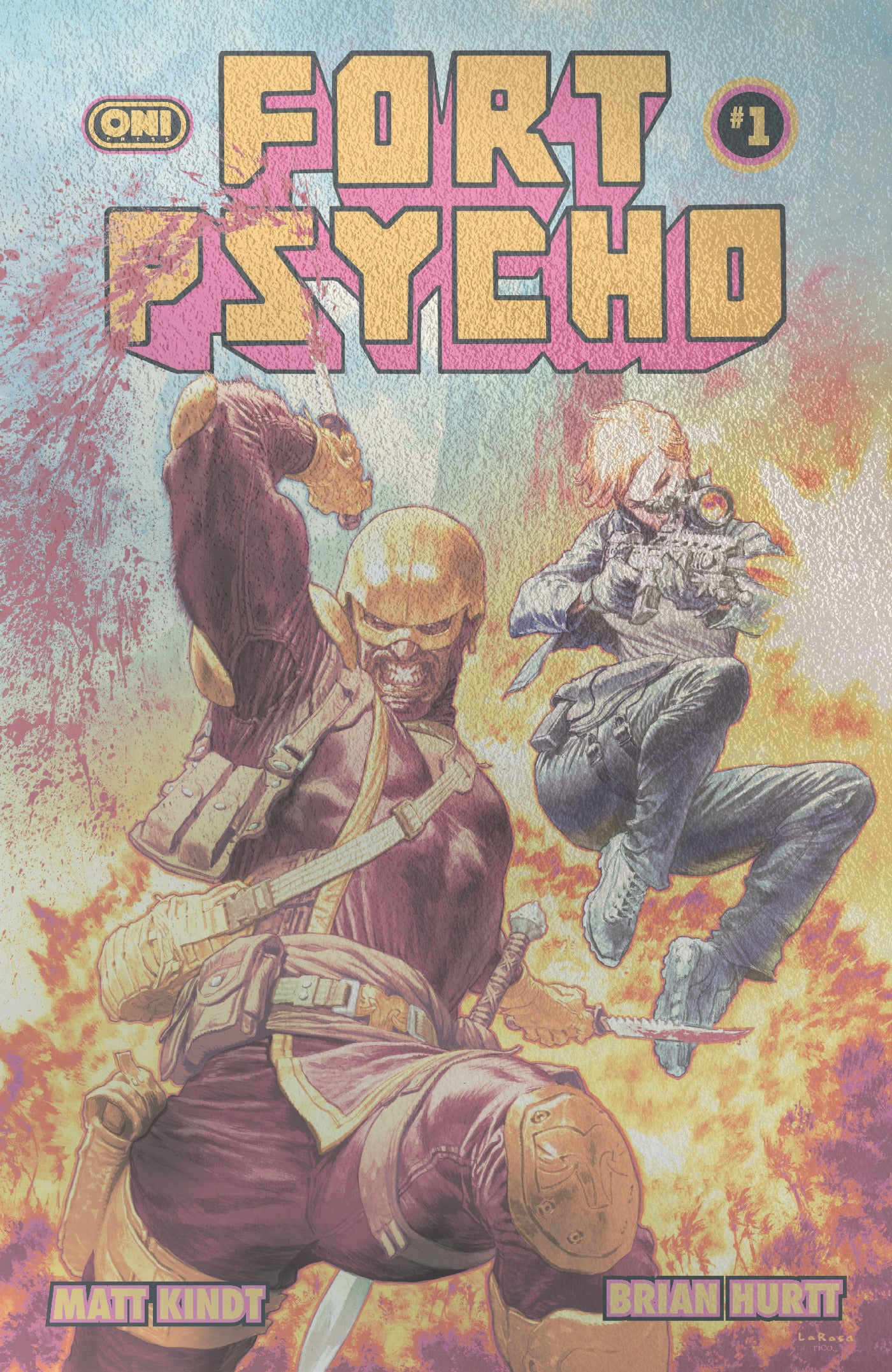 08/05/2026 FORT PSYCHO #1 CVR F LEWIS LAROSA FOIL VAR ONI PRESS