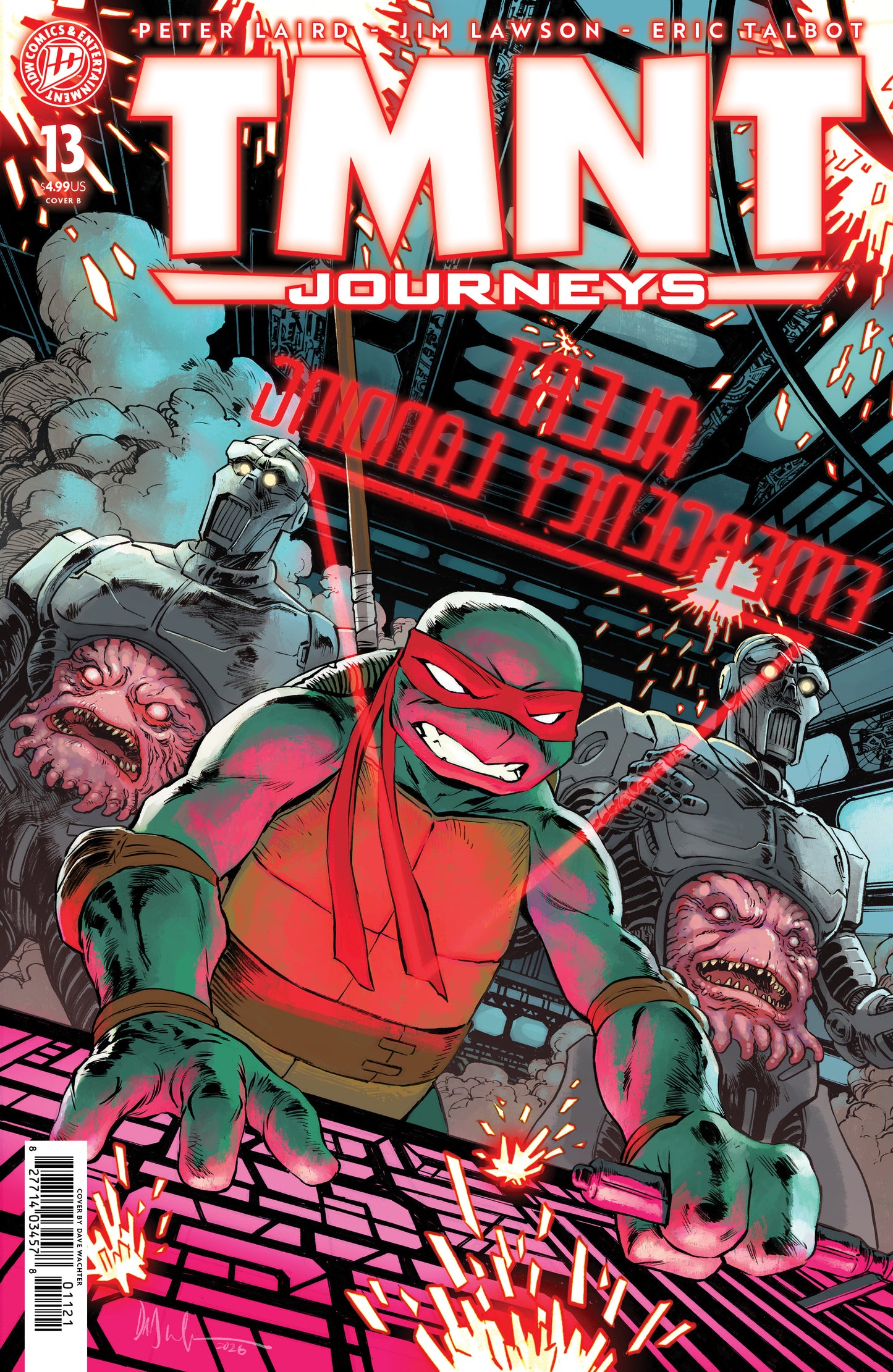 09/02/2026 TMNT: Journeys #13 Variant B (Wachter) IDW PUBLISHING