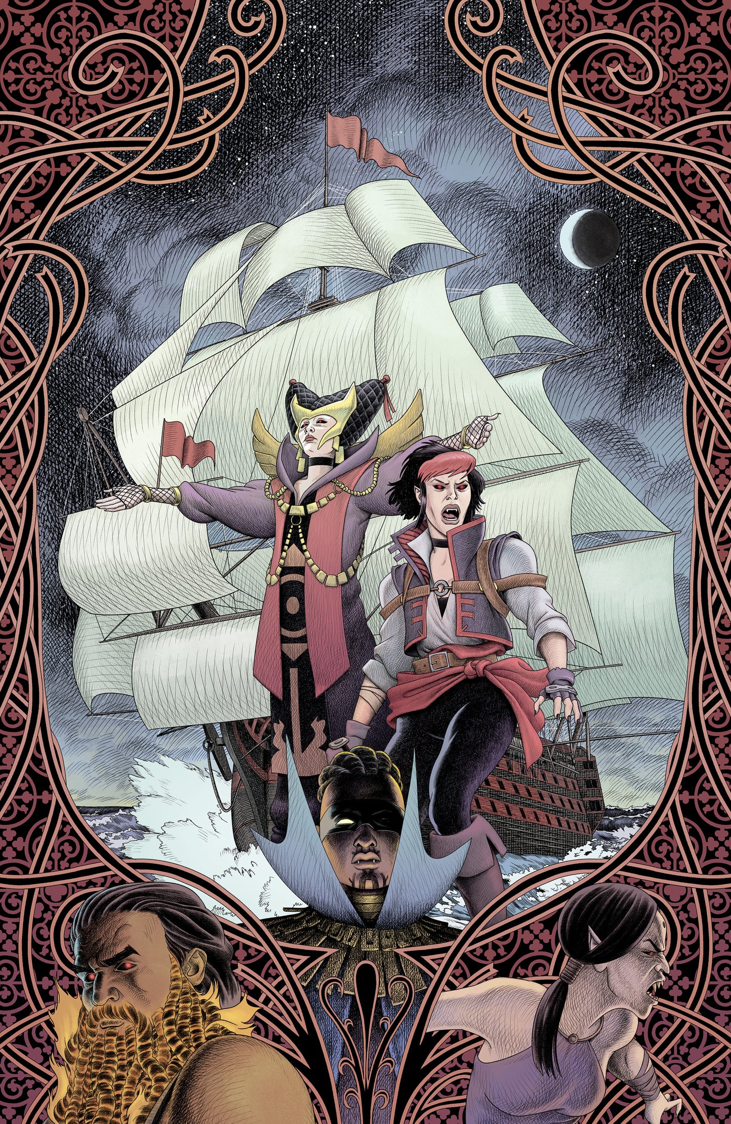 08/19/2026 Vampyrates! #2 G Unlimited Variant (Full Art, Pizzari) BOOM ENTERTAINMENT