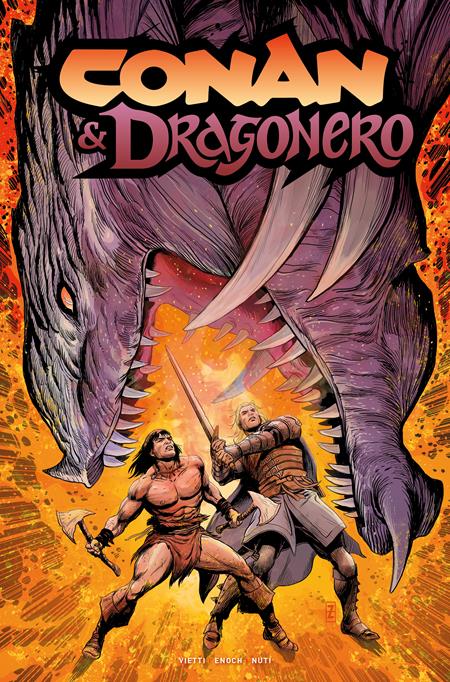08/05/2026 CONAN AND DRAGONERO #4 (OF 7) CVR A PATCH ZIRCHER (MR) TITAN COMICS