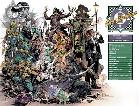 08/05/2026 GHOST MACHINE THE OFFICIAL GUIDEBOOK #5 (OF 5) CVR C IVAN REIS & DANNY MIKI WRAPAROUND VAR IMAGE COMICS
