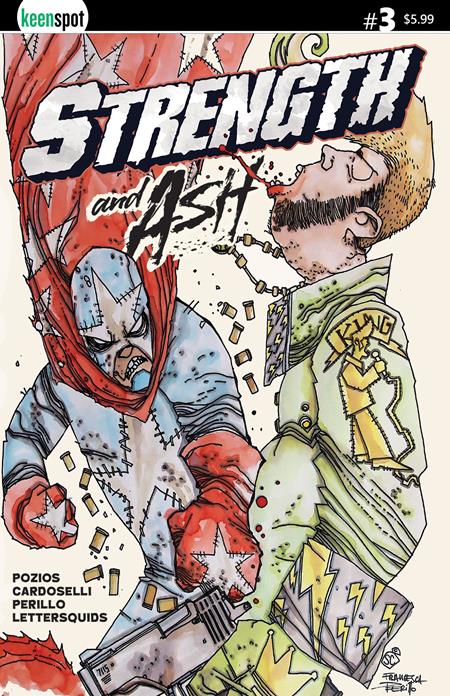 08/19/2026 STRENGTH & ASH #3 CVR A STEFANO CARDOSELLI & FRANCESCA PERILLO KING OF FIGHTERS EX POSSE HOLDINGS