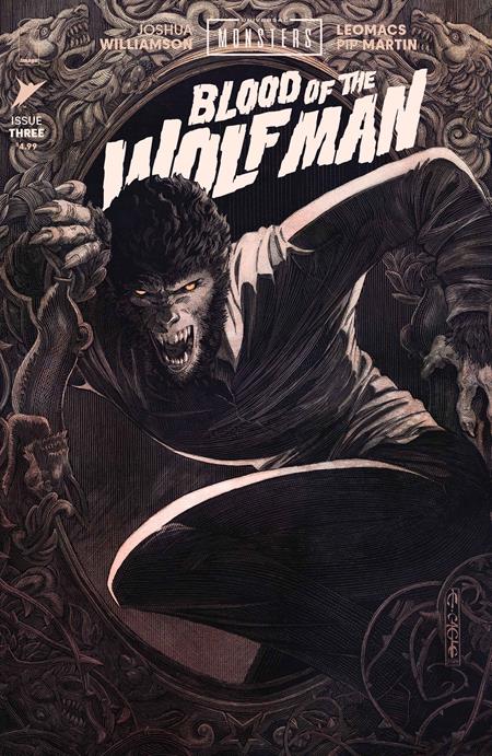 08/26/2026 UNIVERSAL MONSTERS BLOOD OF THE WOLF MAN #3 (OF 4) CVR B EVAN CAGLE VAR IMAGE COMICS