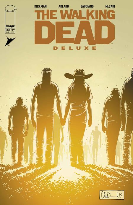 08/19/2026 WALKING DEAD DELUXE #143 CVR B CHARLIE ADLARD & DAVE MCCAIG VAR (MR) IMAGE COMICS