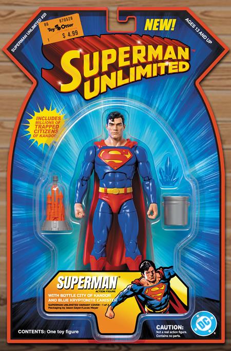 12/16/2026 SUPERMAN UNLIMITED #20 CVR B JASON GEYER SUPERMAN WITH KANDOR ACTION (FIGURE) COMICS CARD STOCK VAR DC COMICS