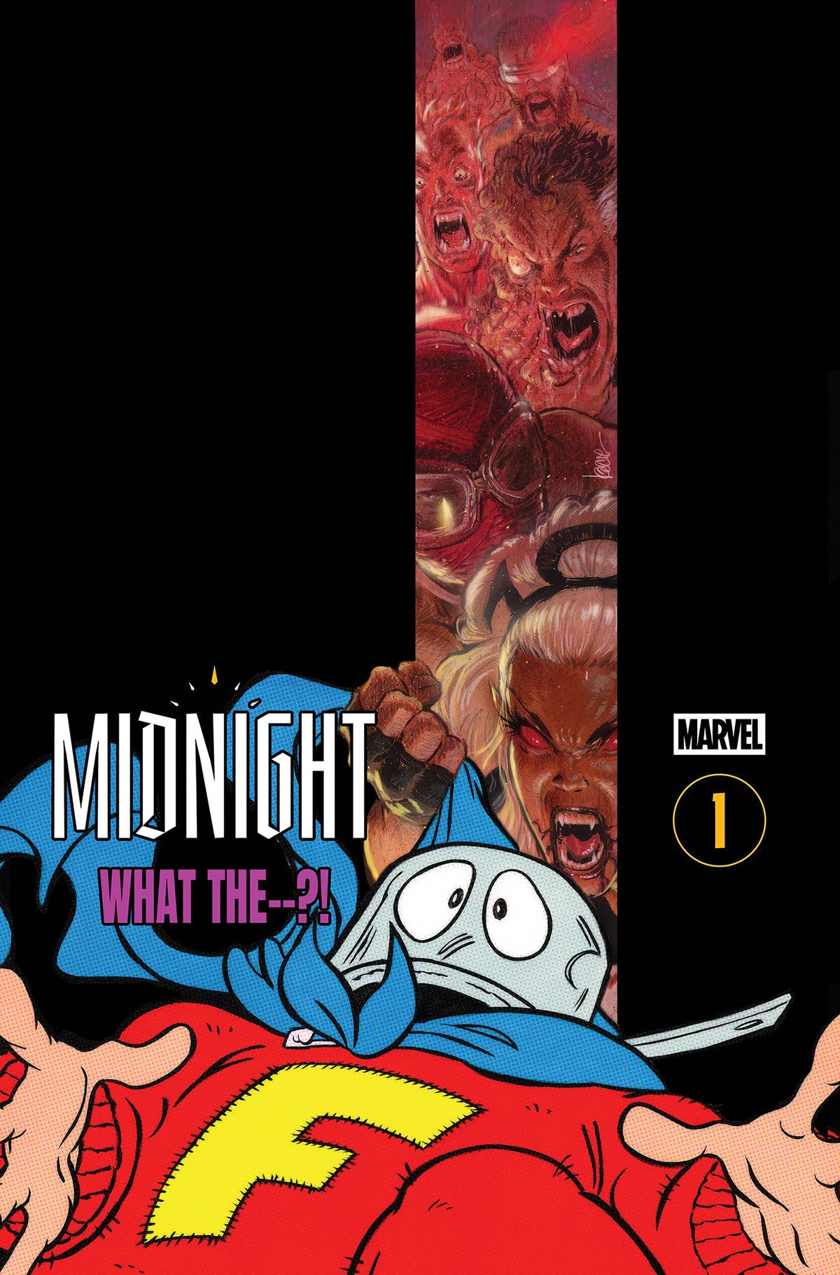 01/13/2027 WHAT THE--?! #1 COVER B KAARE ANDREWS MIDNIGHT VARIANT MARVEL