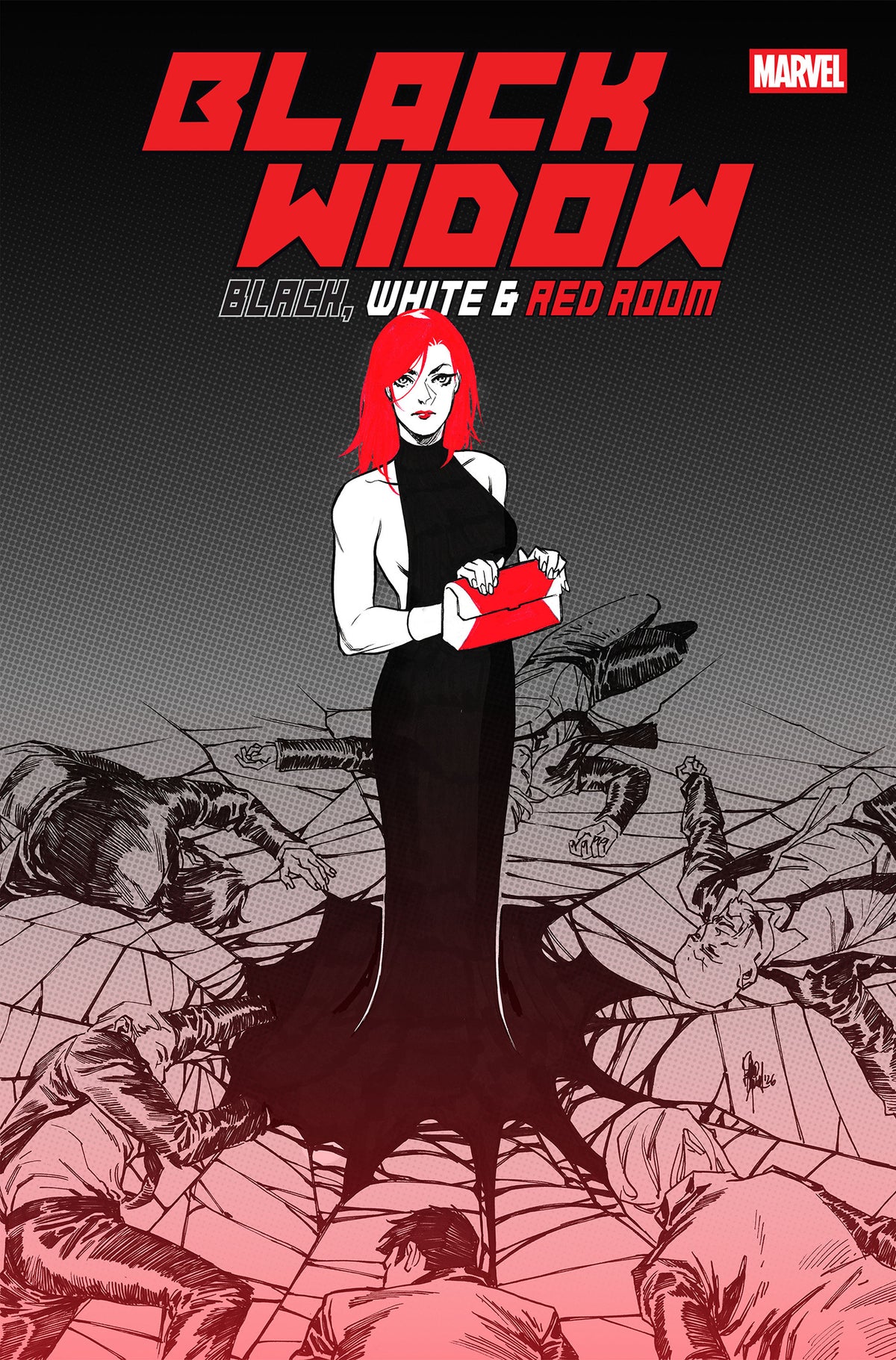 01/20/2027 BLACK WIDOW: BLACK, WHITE & RED ROOM #2 COVER A MARVEL