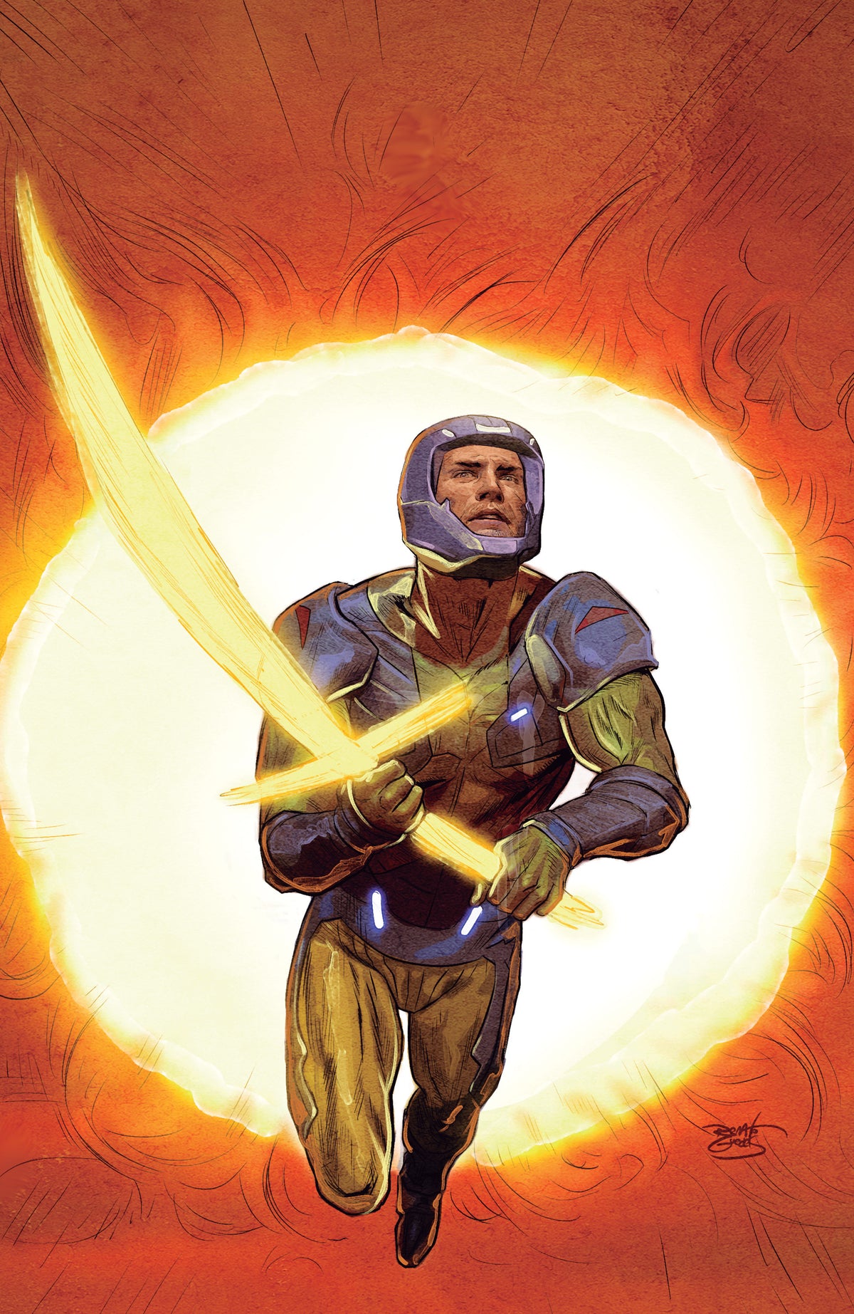 01/27/2027 X-O Manowar: Black, White & Gold #4 Variant C (Guedes Full Art) IDW PUBLISHING