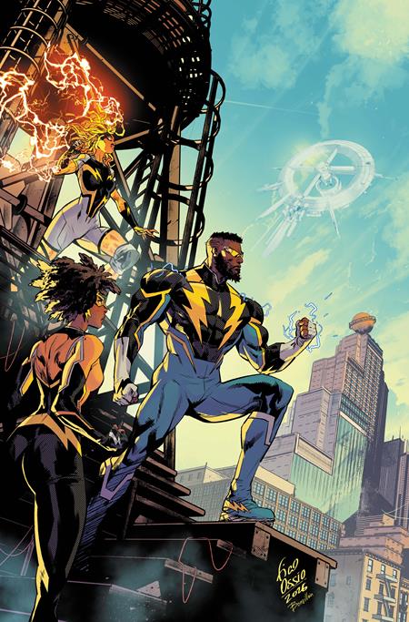 01/27/2027 DC POWER BLACK LIGHTNING 50TH ANNIVERSARY SPECIAL #1 (ONE SHOT) CVR B FICO OSSIO CARD STOCK VAR DC COMICS