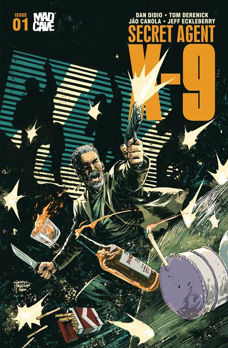 01/27/2027 SECRET AGENT X9 #1 CVR D GABRIEL HARDMAN VAR MAD CAVE STUDIOS