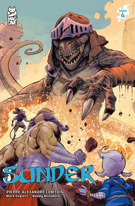 01/13/2027 SUNDER #4 CVR A PIERRE ALEXANDRE COMTOIS MAD CAVE STUDIOS