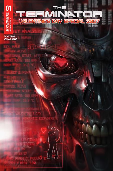 01/27/2027 TERMINATOR VALENTINES DAY SPECIAL 2027 #1 (ONE SHOT) CVR C FRANCESCO MATTINA VAR DYNAMITE ENTERTAINMENT