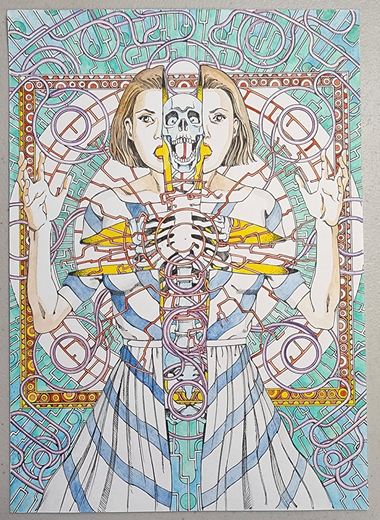 EAT THE RICH #1 ORIGINAL COVER ART BY SHINTARO KAGO BOOM! STUDIOS