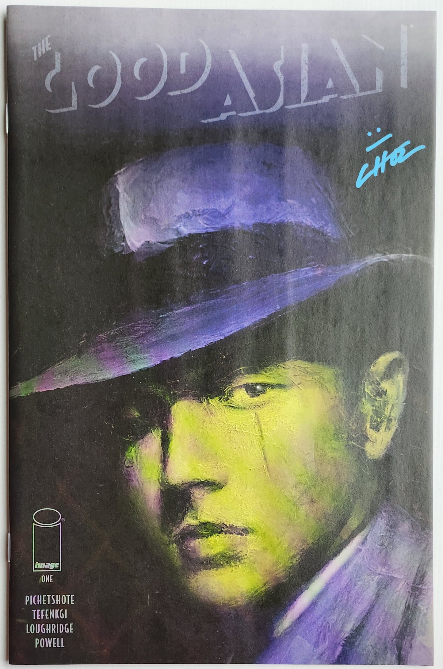 GOOD ASIAN #1 SSCO TRADE DRESS VARIANT 2021 SIGNED BY MIKE CHOI IMAGE COMICS