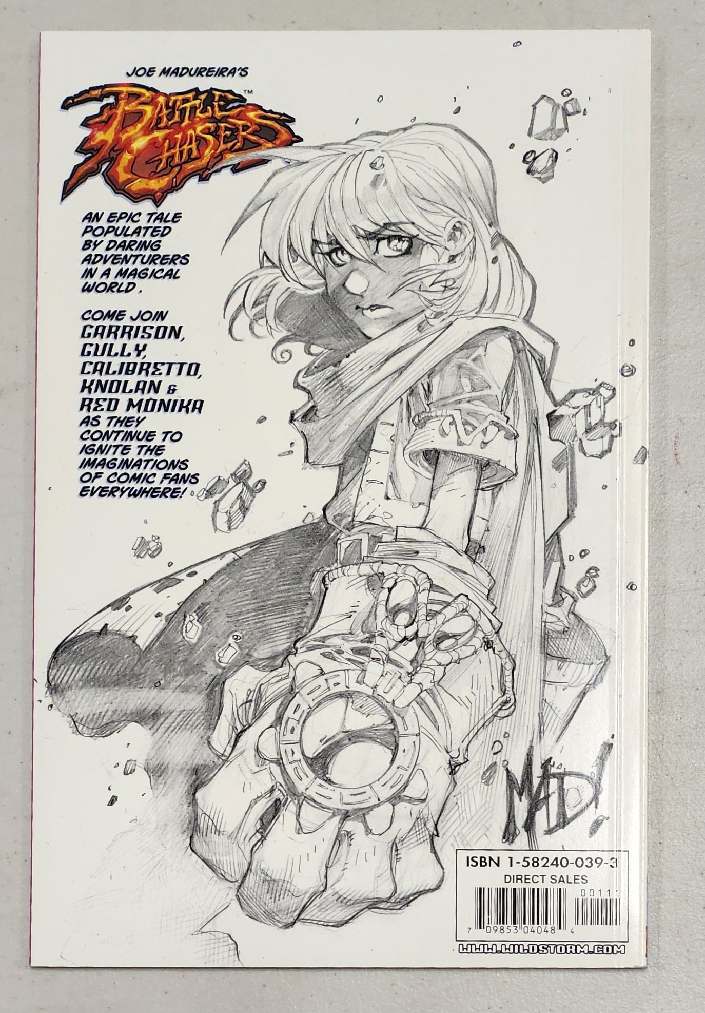 BATTLE CHASERS #1 COLLECTED EDITION 1998 Battle Chasers IMAGE COMICS