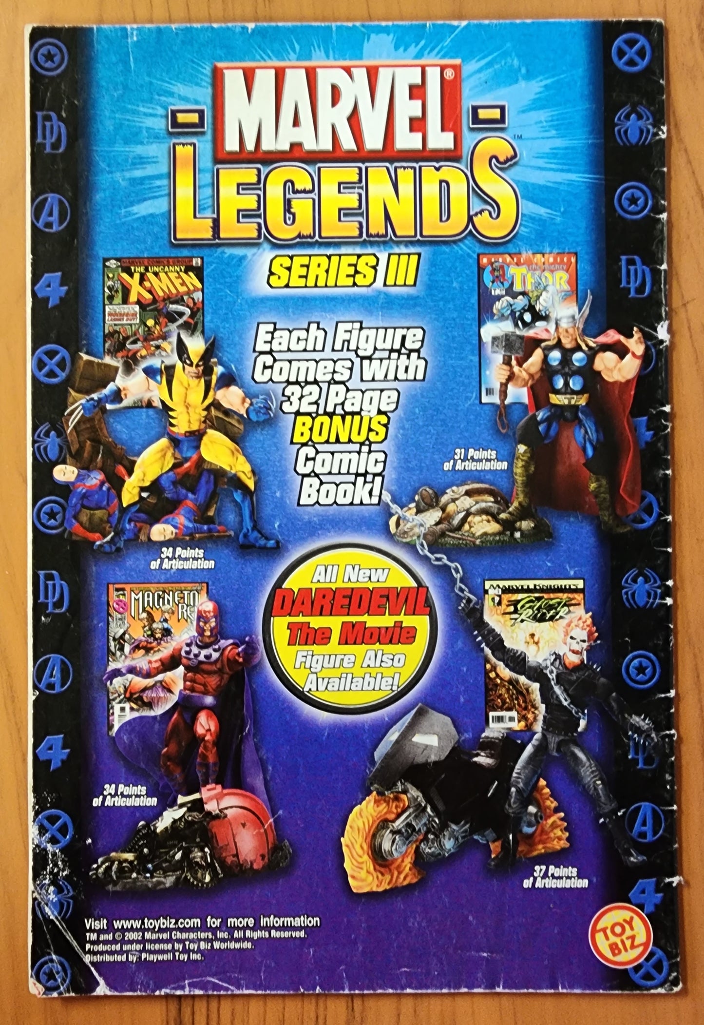 UNCANNY X-MEN #133 TOYBIZ MARVEL LEGENDS REPRINT NOT FOR RESALE X-Men MARVEL COMICS