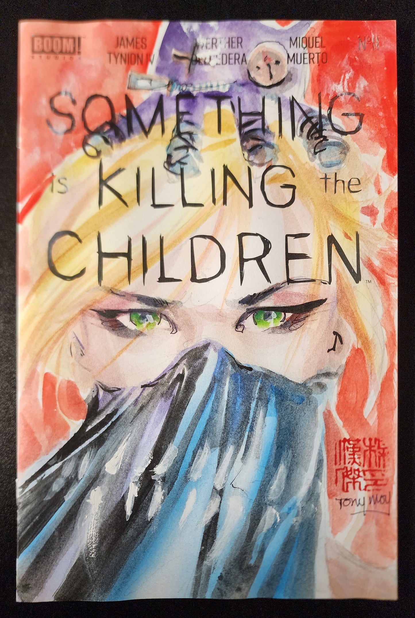 SIKTC ERICA SLAUGHTER BY TONY MOY ON SIKTC #11 BLANK SKETCH COVER comic books BOOM! STUDIOS